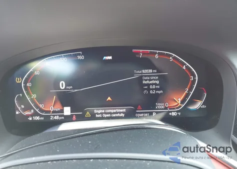 2020 BMW 740I из США, поврежденный, VIN WBA7T2C0XLGL17418